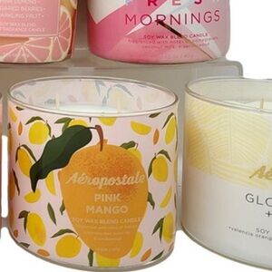 Aeropostale Pink Mango Soy Candle